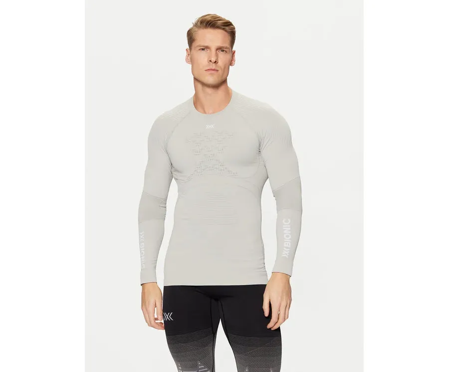 obrazek 1 X-Bionic Bielizna termoaktywna górna Energy Accumulator 4.0 Shirt Lg Sl EA-WT06W19M Szary Slim Fit