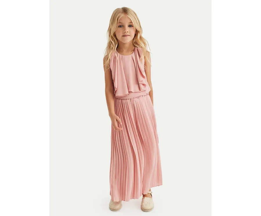 obrazek 1 Abel & Lula Komplet top i spodnie 5234 Różowy Regular Fit