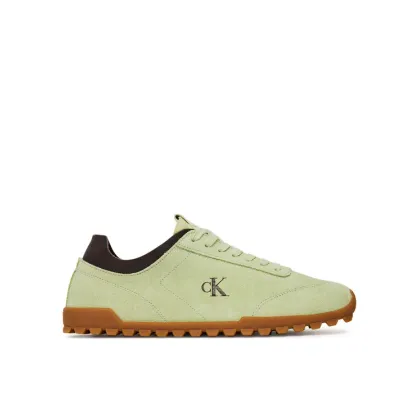 Zdjęcie Calvin Klein Jeans Sneakersy Low Profile Runner Mg Sue YW0YW01898 Zielony