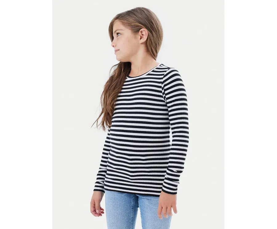 obrazek 1 NAME IT Bluzka 13221091 Czarny Slim Fit