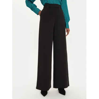 Zdjęcie Fracomina Spodnie palazzo FR24WV3004W50901 Czarny Wide Leg