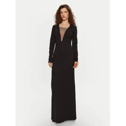 Zdjęcie STAUD Sukienka wieczorowa Kris R24P2194PT Czarny Slim Fit