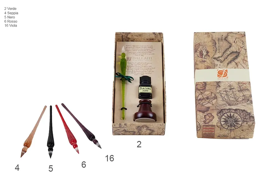 obrazek 1 Kolorowy zestaw do kaligrafii