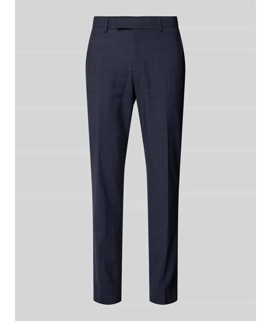 obrazek 1 Spodnie do garnituru o kroju slim fit z kieszeniami z tyłu model ‘Ryan’