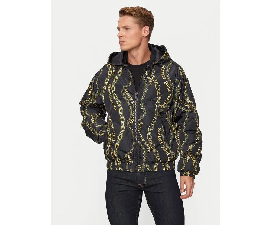 obrazek 1 Versace Jeans Couture Kurtka puchowa 77GAUD17 Czarny Regular Fit