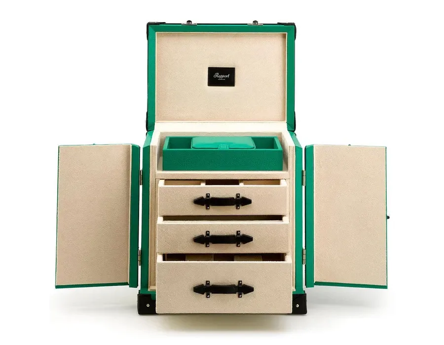 obrazek 4 Ekskluzywna szkatułka skórzana na biżuterię