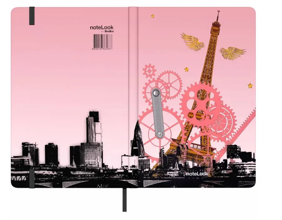 obrazek 3 Stylowy dzienniczek z serii Paris Modern Times