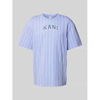 Zdjęcie T-shirt ze wzorem w cienkie prążki