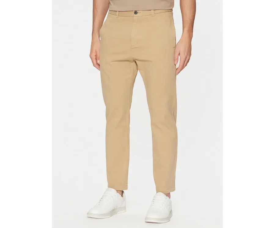 obrazek 1 HUGO Chinosy 50533851 Beżowy Slim Fit