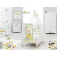 Zdjęcie Wyśmienite łóżeczko niemowlęce z motywem zwierząt - Italbaby