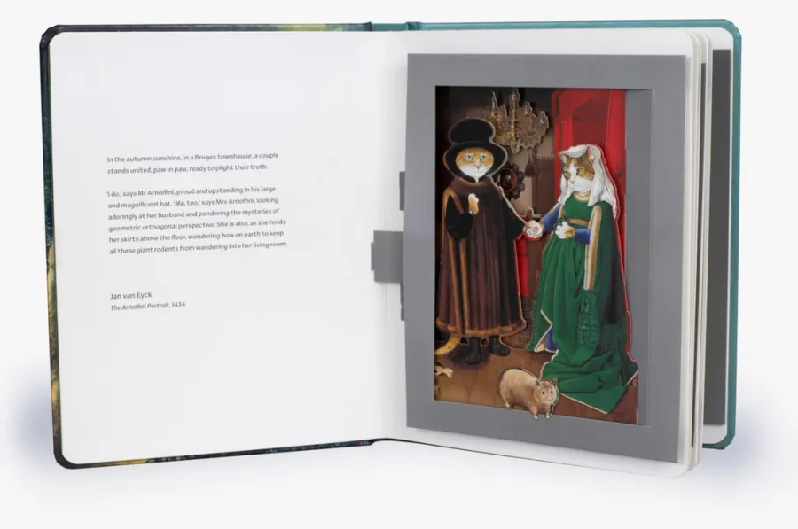 obrazek 2 Książka Koty w sztuce - Cats in Art: A Pop-Up Book - Thames and Hudson