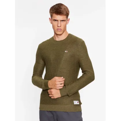 Zdjęcie Tommy Jeans Sweter DM0DM15060 Zielony Regular Fit