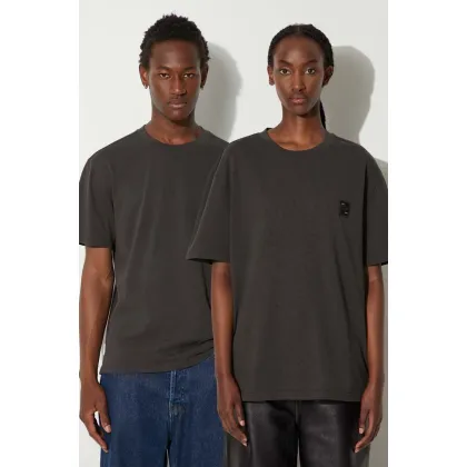 Zdjęcie Filling Pieces t-shirt bawełniany Lux kolor brązowy gładki 74413730629