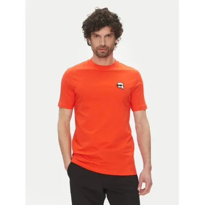 Zdjęcie KARL LAGERFELD T-Shirt 755710 552224 Czerwony Regular Fit