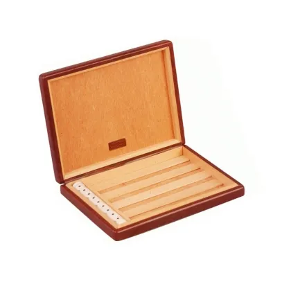 Picture Leather cigar box - for the desk!