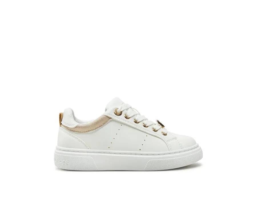 obrazek 1 Tommy Hilfiger Sneakersy Low Cut Lace-Up Sneaker T3A9-33743-1355 M Biały