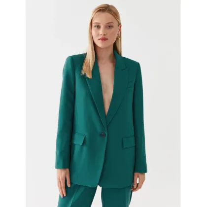 Zdjęcie Bruuns Bazaar Marynarka Cindy BBW2548 Zielony Loose Fit