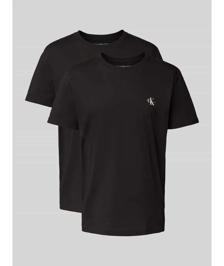 obrazek 1 T-shirt o kroju regular fit z czystej bawełny