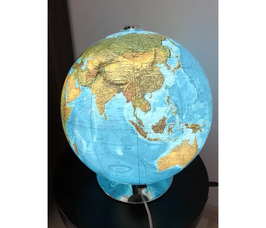 obrazek 9 Stalowy globus biurkowy