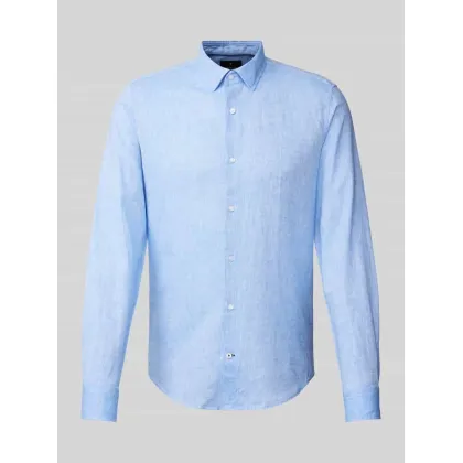Zdjęcie Koszula biznesowa o kroju slim fit w jednolitym kolorze
