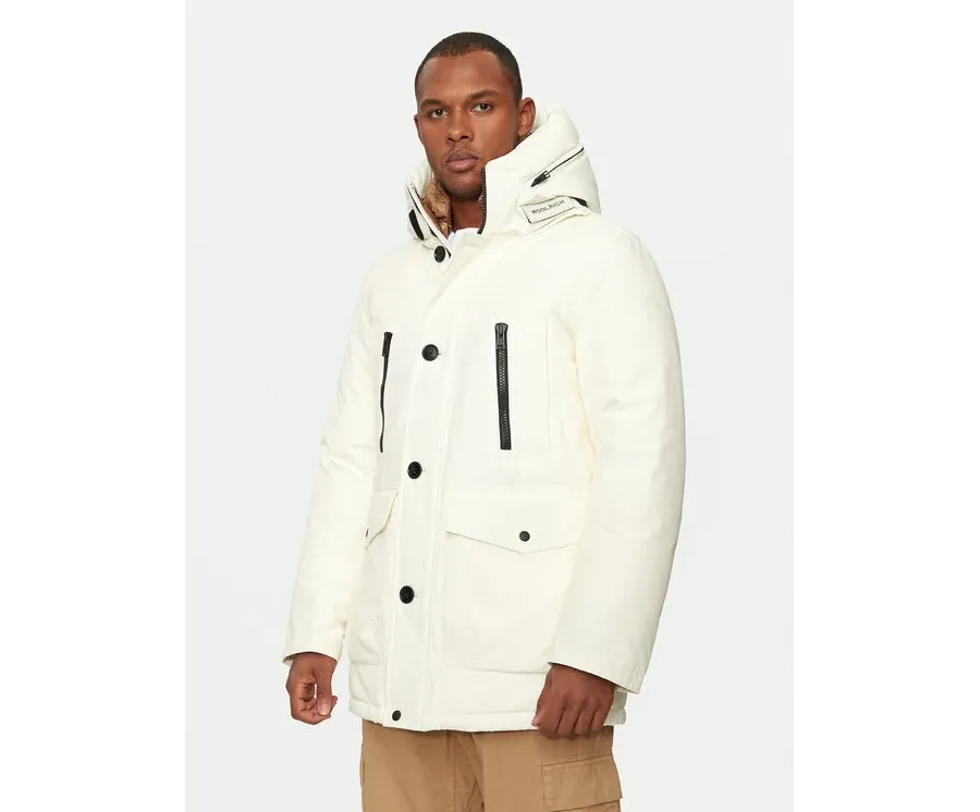 obrazek 1 Woolrich Parka Arctic CFWOOU0866MRUT0001 Écru Regular Fit