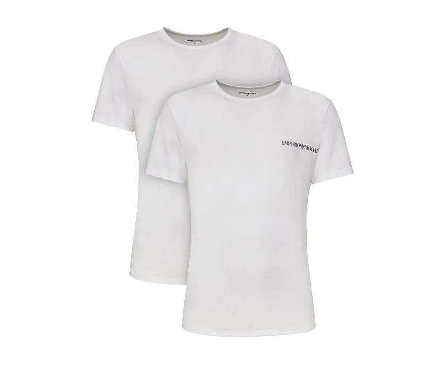 obrazek 1 Emporio Armani Underwear Komplet 2 t-shirtów EM000391 AF10779 M0082 Biały Regular Fit