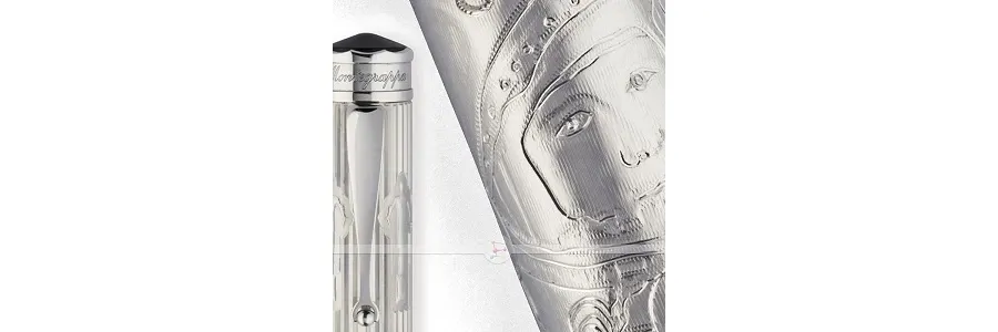 obrazek 5 Zaszczytne Pióro Wieczne Srebro Yuri Gagarin Montegrappa
