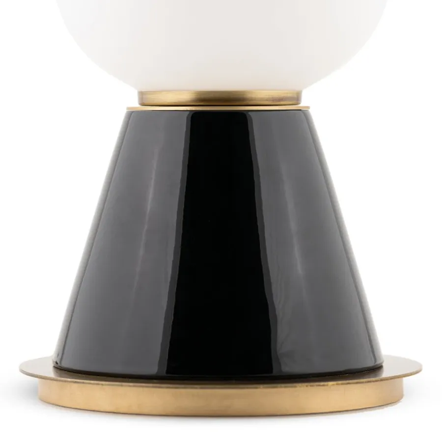 obrazek 2 Włoska mała lampa stołowa H.36xL.22xP.22 cm