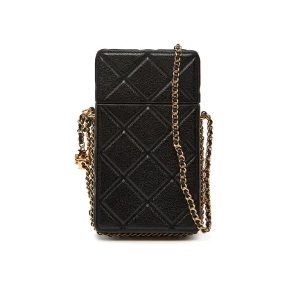 Zdjęcie Tory Burch Torebka na telefon Fleming Flap 163417 Czarny