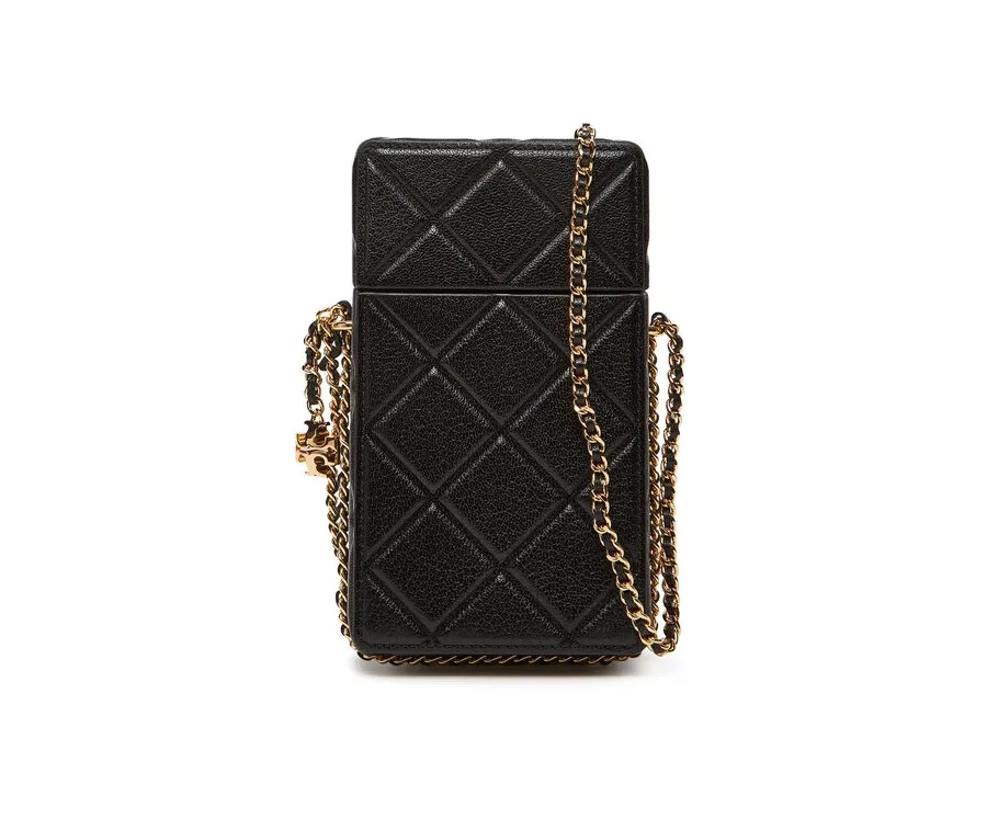 obrazek 1 Tory Burch Torebka na telefon Fleming Flap 163417 Czarny