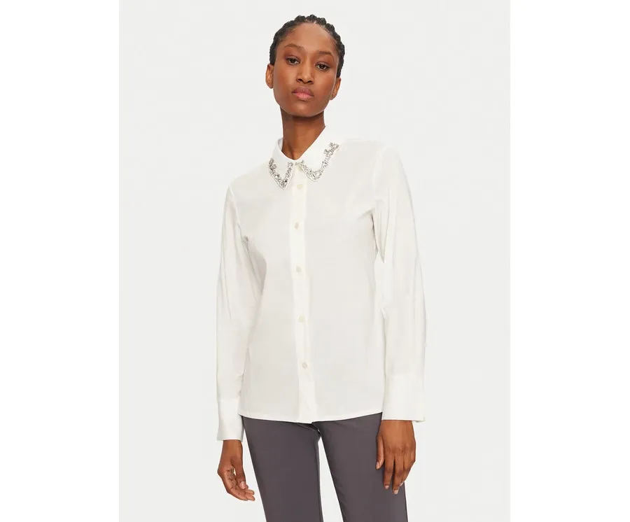 obrazek 1 Rinascimento Koszula 1000769863662 Biały Regular Fit