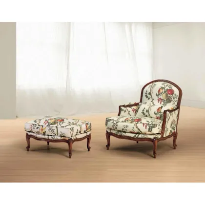 Zdjęcie Antyczny elegancki fotel do pięknego salonu - Morello Gianpaolo