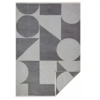 Picture Amazing Boucle geometric rug in two sizes