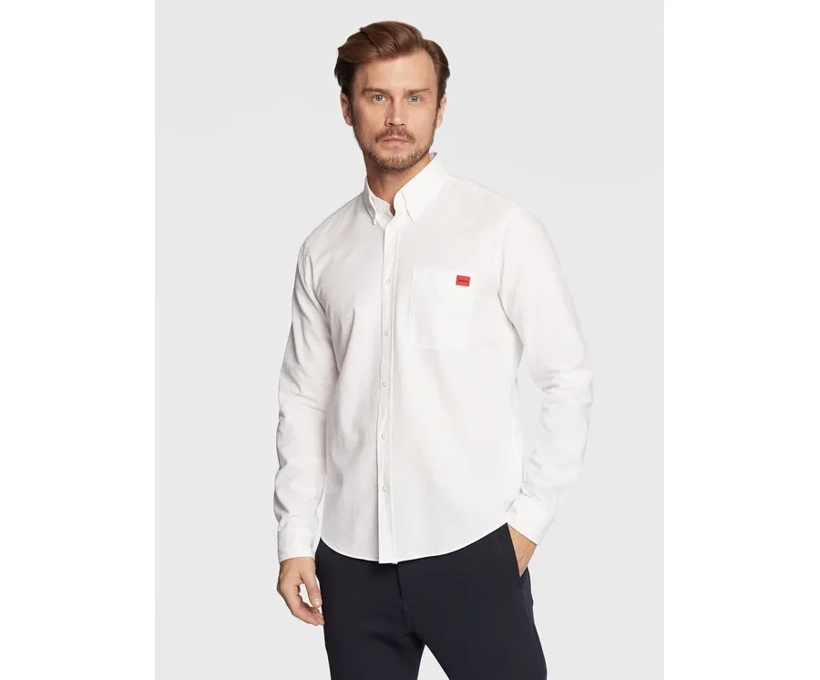 obrazek 1 Hugo Koszula Evito 50479302 Biały Slim Fit HUGO