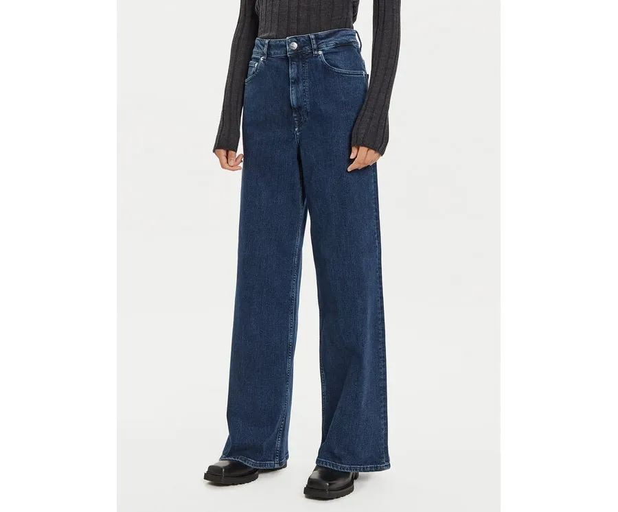obrazek 1 IVY OAK Jeansy Prijanka IO115188 Granatowy Wide Leg