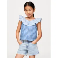 Zdjęcie Tommy Hilfiger Bluzka KG0KG07870 Niebieski Regular Fit