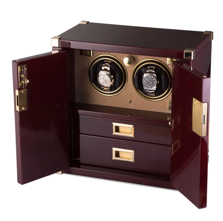 obrazek 2 Rotomat na dwa zegarki 2 Watch Mariners Chest Mahogany W282