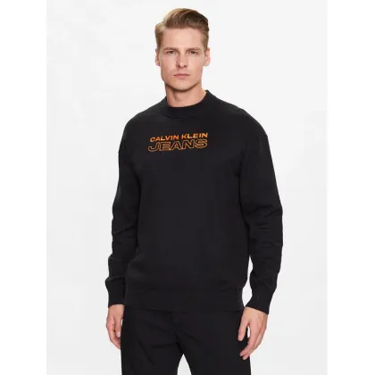Zdjęcie Calvin Klein Jeans Sweter J30J323841 Czarny Regular Fit