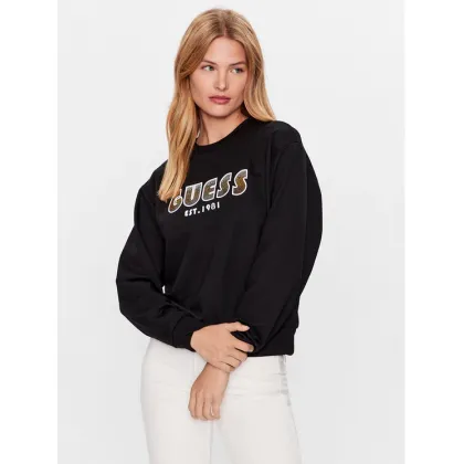 Zdjęcie Guess Bluza W3YQ13 K8802 Czarny Relaxed Fit