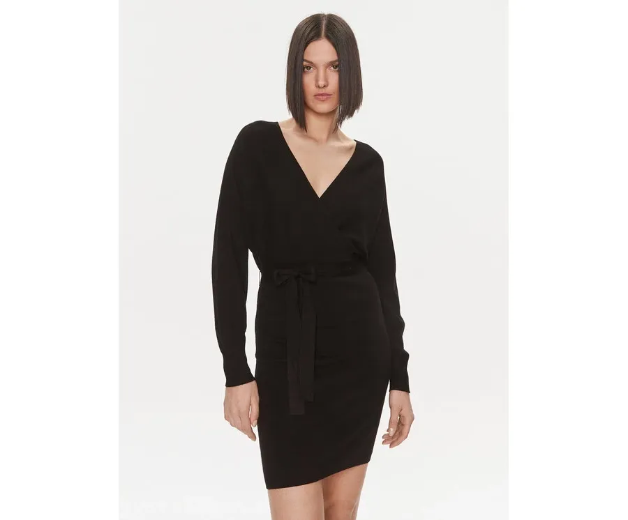 obrazek 1 Liu Jo Sukienka dzianinowa 5F3031 MS49I Czarny Slim Fit