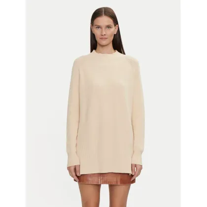 Zdjęcie Kontatto Sweter 3M0128 Beżowy Relaxed Fit