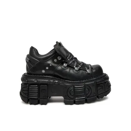Zdjęcie NEW ROCK Sneakersy M-TANK120NSHLACE-S1 Czarny