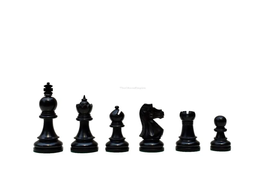 obrazek 5 Wyśmienity drewniany zestaw szachowy - The Chess Empire