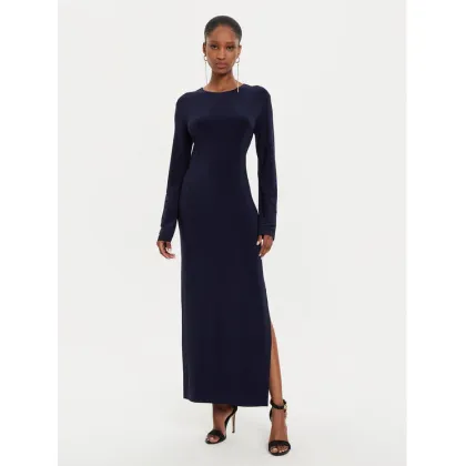Zdjęcie NORMA KAMALI Sukienka wieczorowa KK2243PLE33951 Granatowy Slim Fit