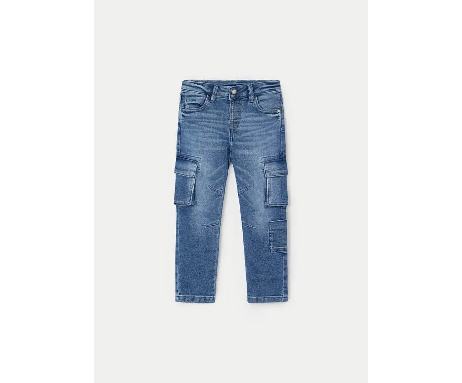 obrazek 1 Mayoral Jeansy 4534 Niebieski Regular Fit