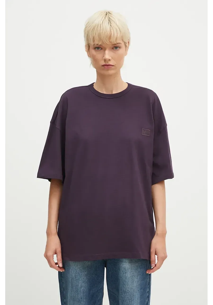 obrazek 1 Alpha Industries t-shirt bawełniany Essentials RL damski kolor fioletowy 146061