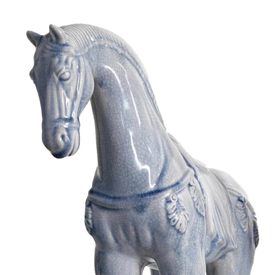 obrazek 3 Ceramiczny koń włoskiego producenta H.40xL.37xP.10 cm