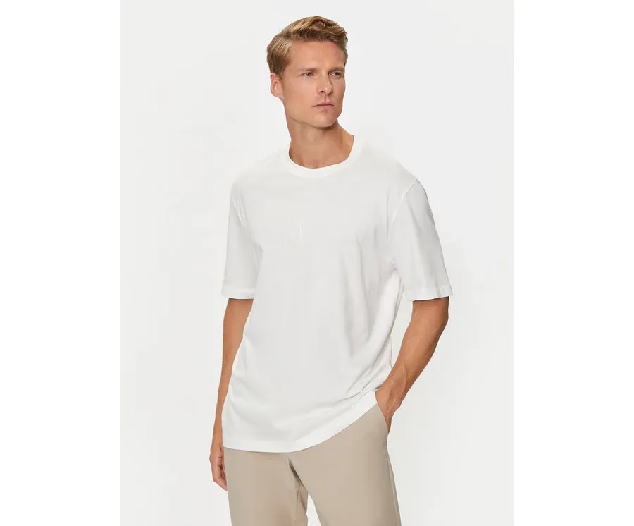 obrazek 1 Armani Exchange T-Shirt 6DZTLE ZJ9JZ 1116 Biały Regular Fit