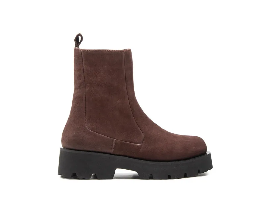 obrazek 1 Simple Botki SL-15-02-000049 Brązowy
