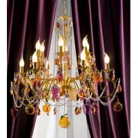 Zdjęcie Luksusowy żyrandol do pięknych wnętrz - Euro Lamp Art